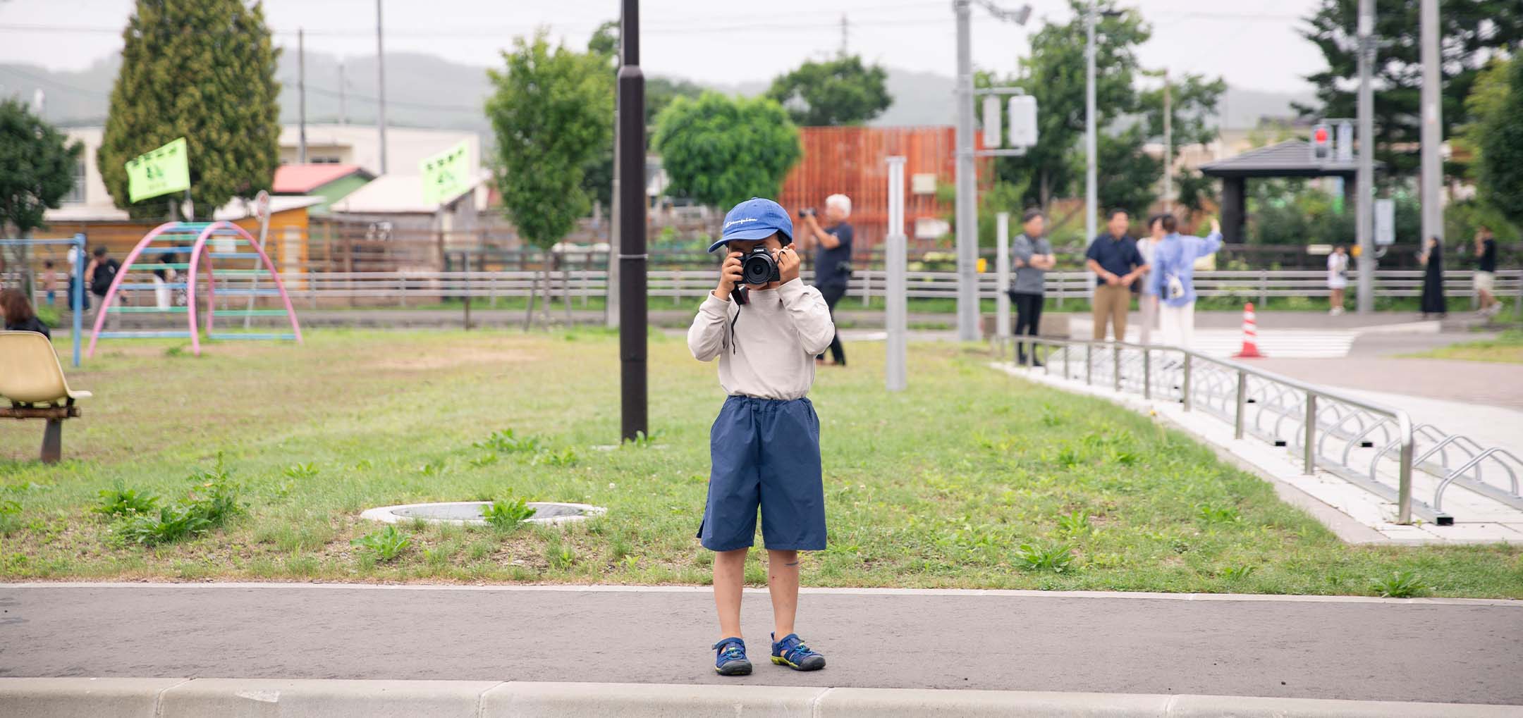 まなびお出張写真館。本当に楽しかった。