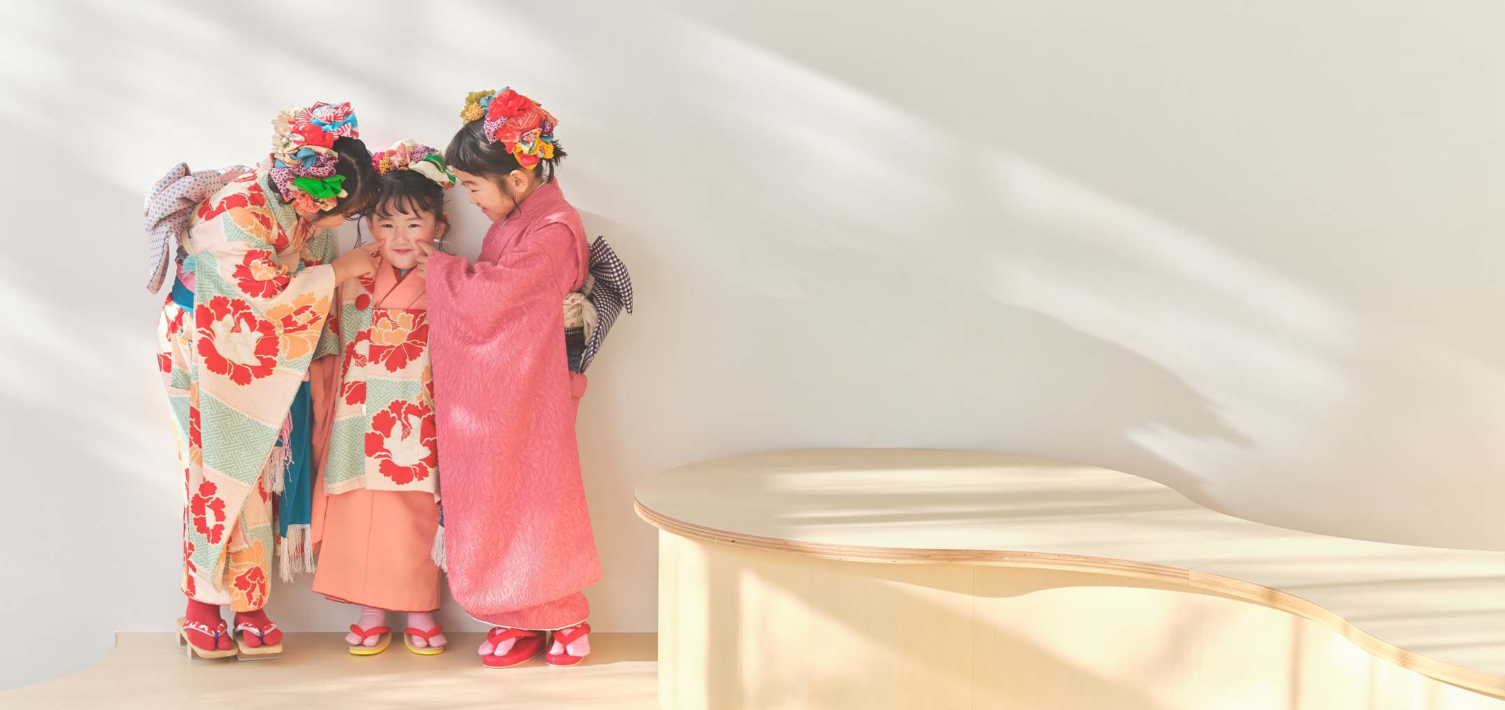 三姉妹で七五三